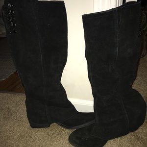 Naughty Monkey Black suede boots