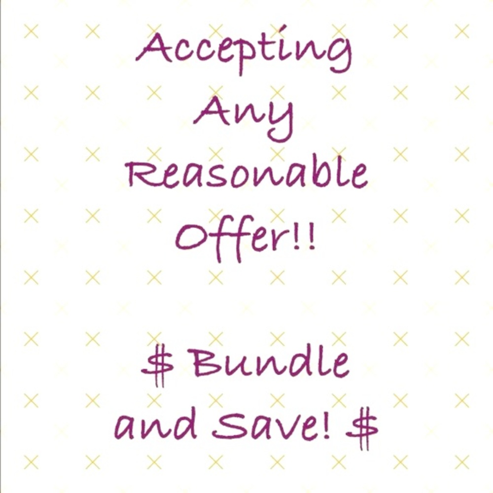 Accepting Reasonable Offers Bundle and Save!