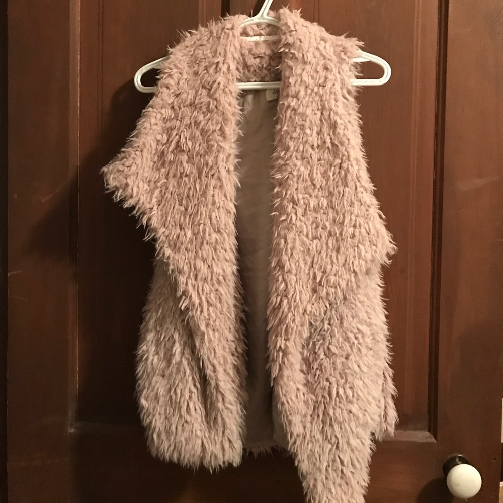 Charlotte Russe Faux Fur Vest