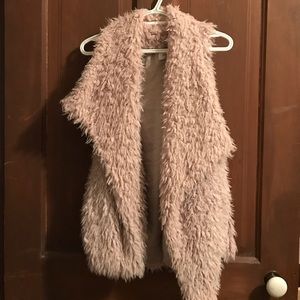 Charlotte Russe Faux Fur Vest