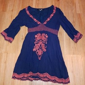 Forever 21 Size M Navy Blue Tunic Dress