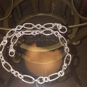 Judith Ripka Sterling silver necklace