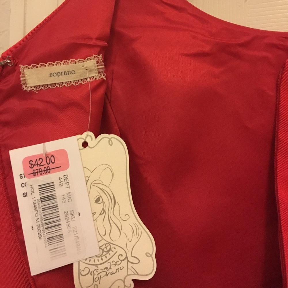 Red pageant dress. - Picture 4 of 4