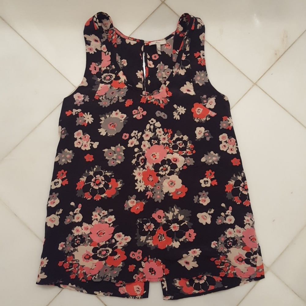 Joie floral silk tank