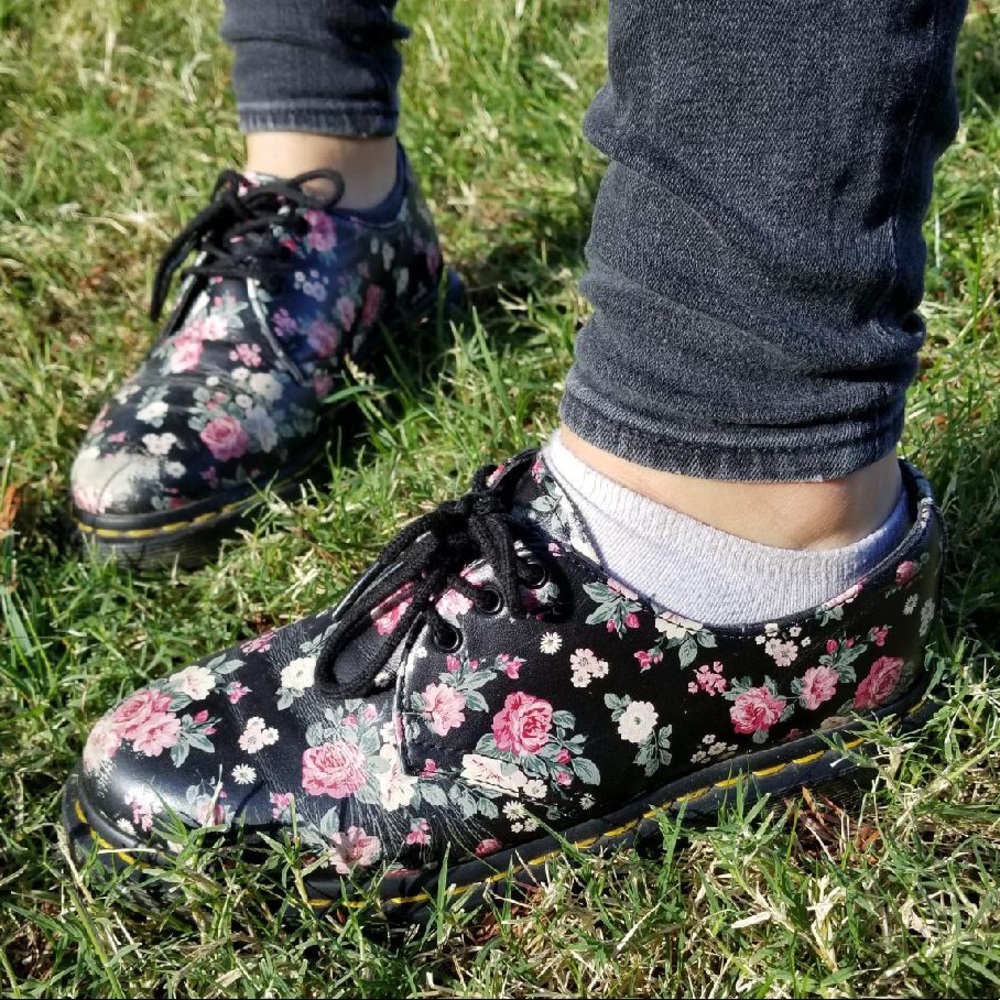 Floral Doc Martens