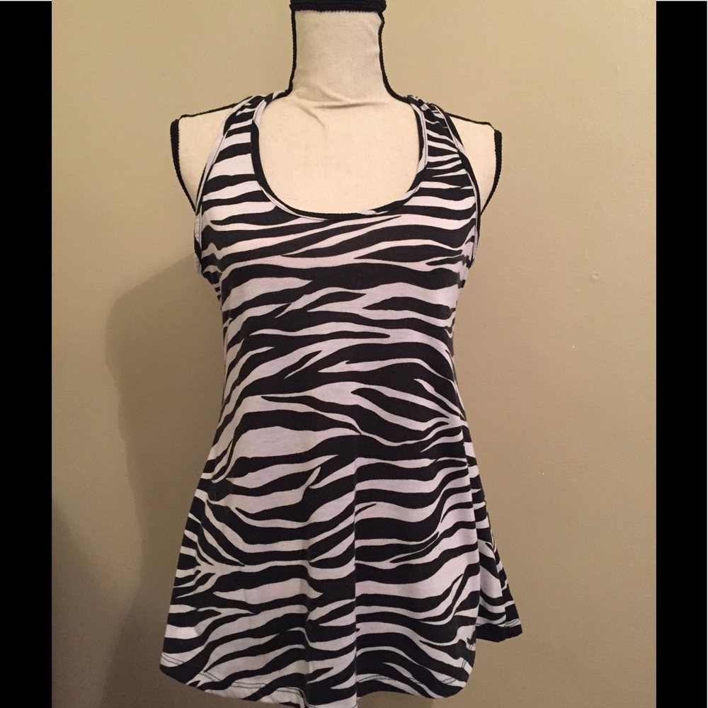 Zebra pattern Tank (maternity)