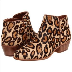 Sam Edelman Leopard Petty Bootie