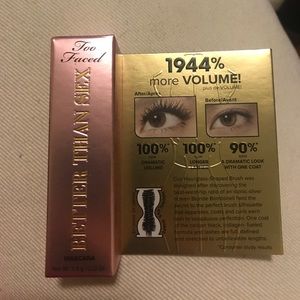 Too faced BNIB mini better than sex mascara.