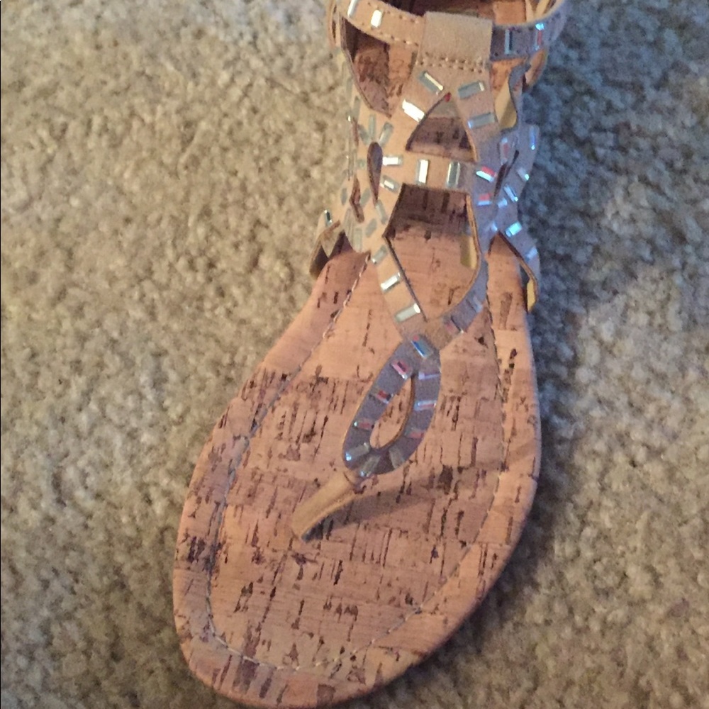 Heeled sandals