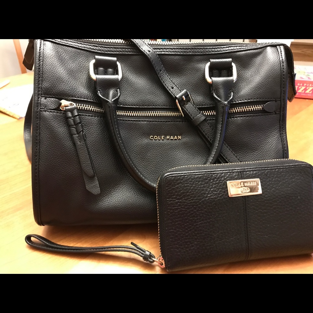 Authentic Cole Haan satchel