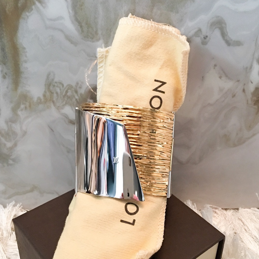 Louis Vuitton My Epi Two Tone Cuff Bracelet