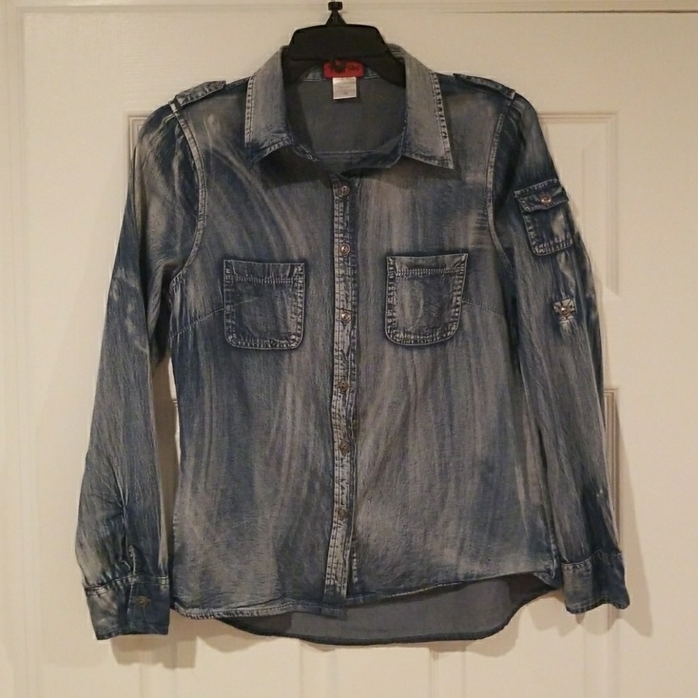 Denim shirt
