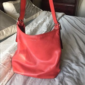 Coach legacy duffle bucket bag in carnelian Coach legacy duffle bucket bag in carnelian