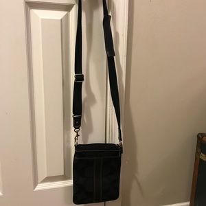 Authentic Coach cross body bag