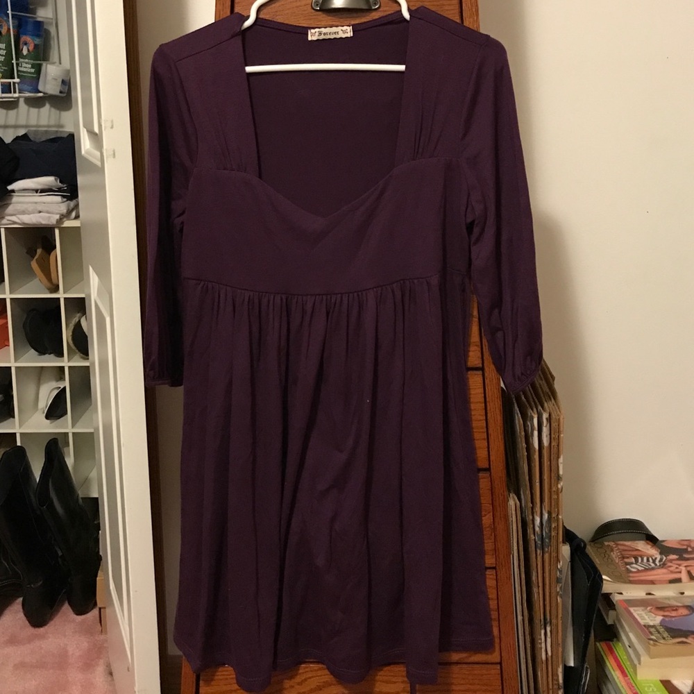 Tie Back Babydoll Dress - EUC