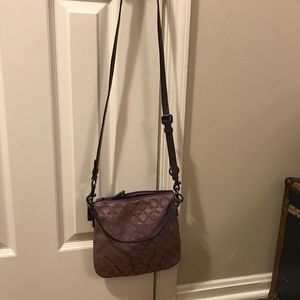 Authentic Coach cross body bag