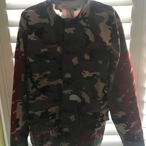Offwhite camo jacket
