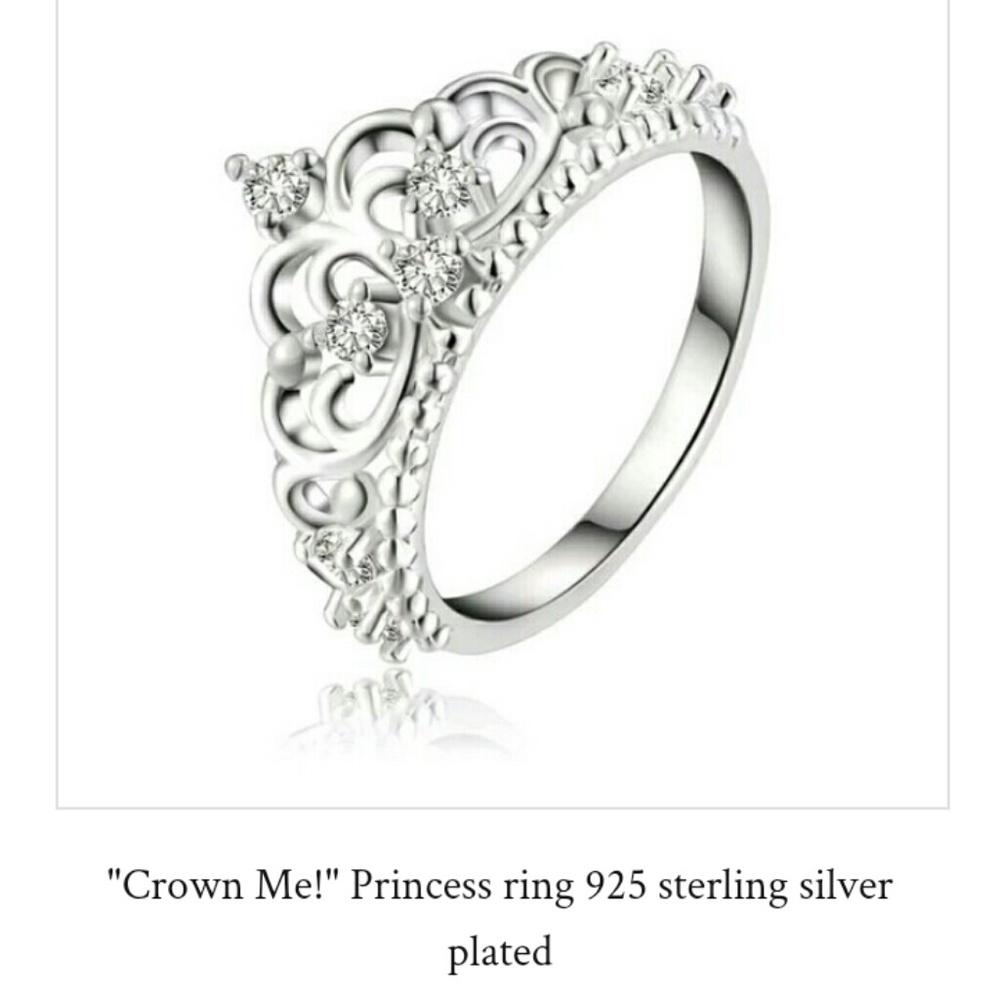 925 sterling silver plated 💍 ring