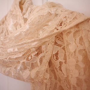 Off White Lace Scarf🚩Bundle