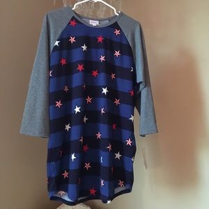 Lularoe XL stars stripes Randy