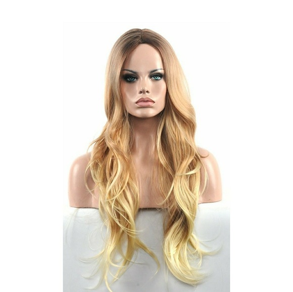 Ombre Blonde Beauty Highlights Wig main image 8
