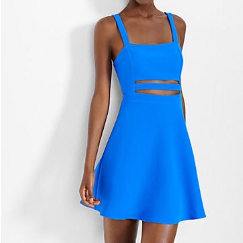 Blue dress for  night out