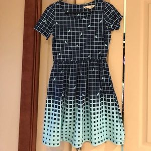 Cute yumi skater style bird dress