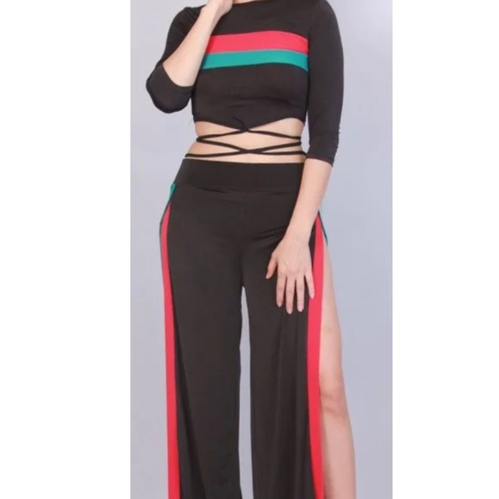 2 piece set top and pants