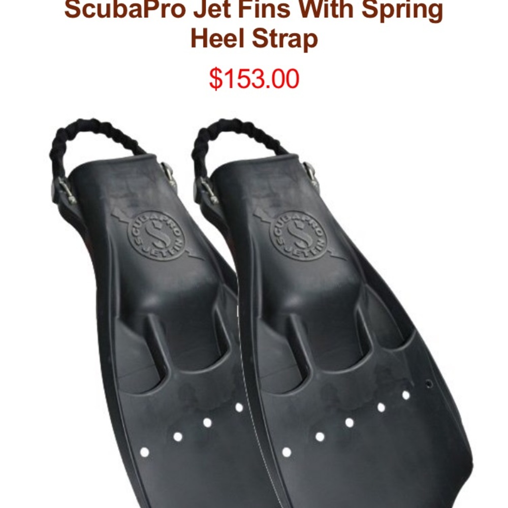 Scuba pro jet fins