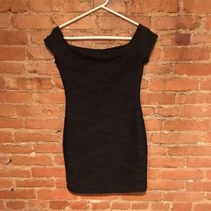 Black Body Con Dress