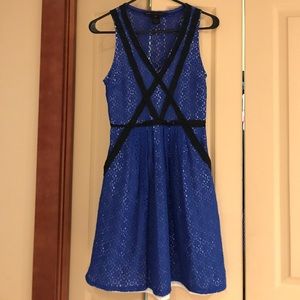 Marc by Marc Jacobs blue lace dress