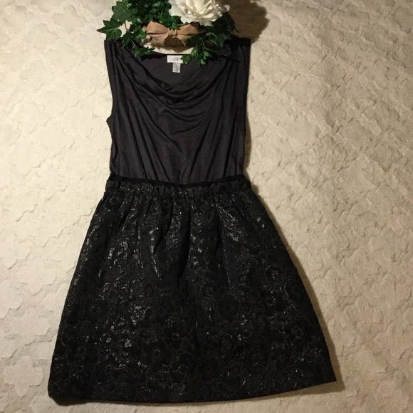 EUC AT Metallic Drape Modal Tapestry Skirt Dress,2 - Picture 1 of 8