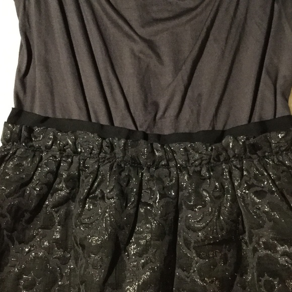 EUC AT Metallic Drape Modal Tapestry Skirt Dress,2 - Picture 3 of 8
