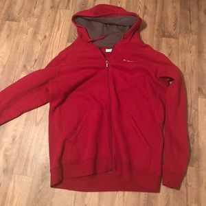 Columbia hooded jacket.
