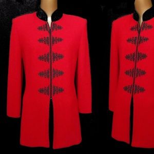 sold St John Military Style Blazer Jacket S