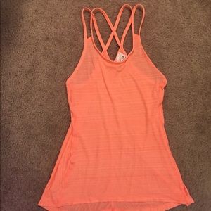 Champion duodry workout tank in coral