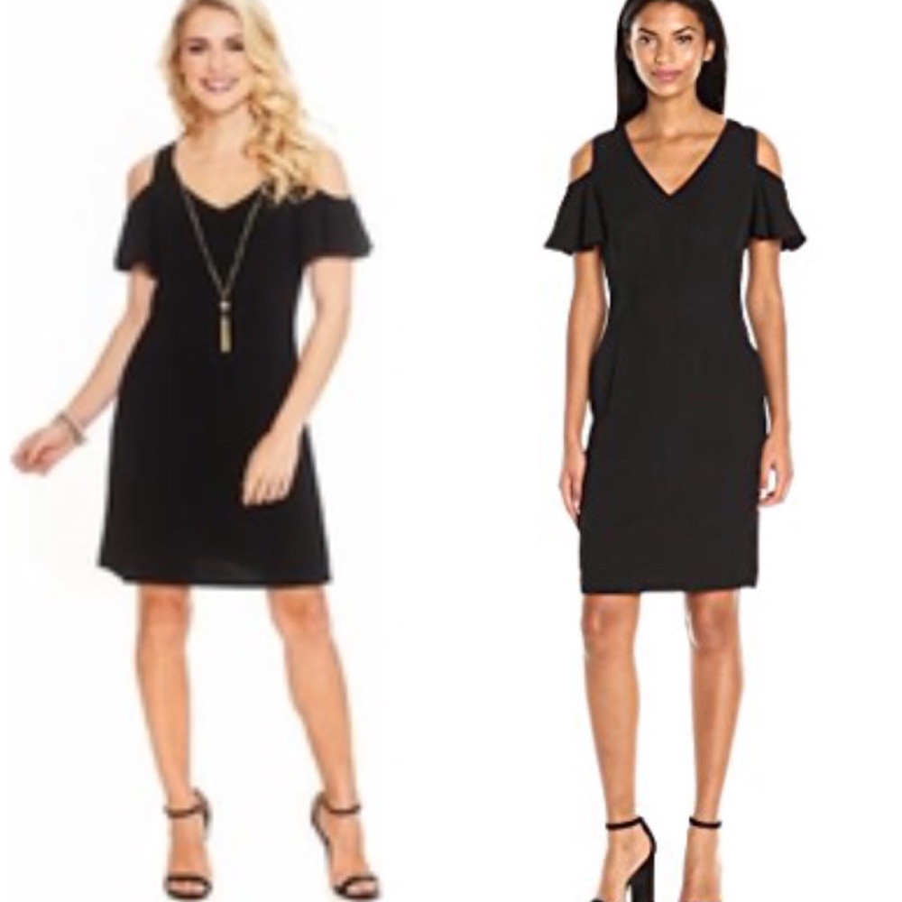 Banana Republic Off-Shoulder Flutter Shift Dress