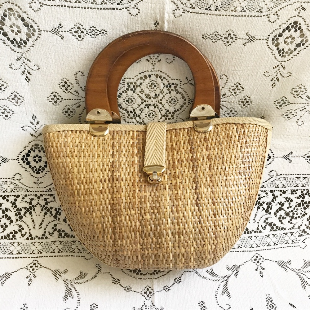 '70s Woven Purse 🌻 - Picture 3 of 8