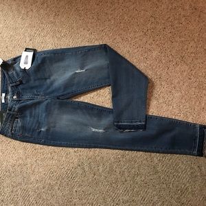 Kensie skinny ankle crop jeans