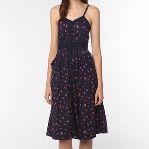 UO Strawberry Print Dress