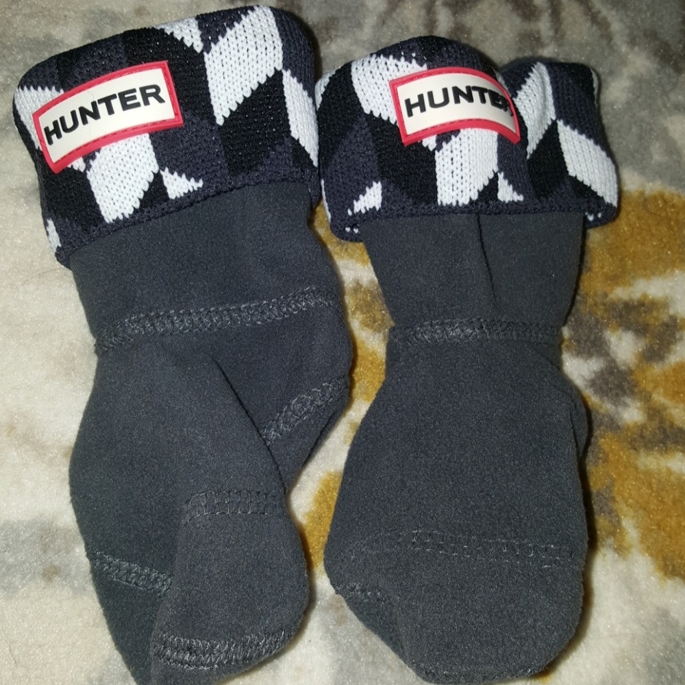 NIB kids xs Hunter boot socks