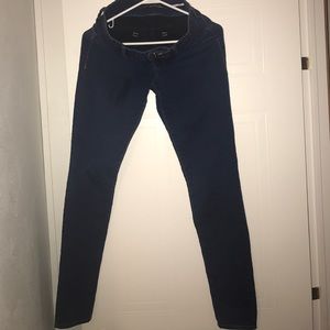Size 7 Hot Topic Blue Skinny Jeans Pants