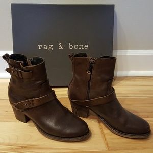 Sale!!! rag & bone harper moto boots brown sz 37