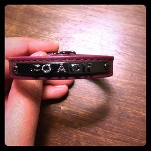 Coach cuff bracelet