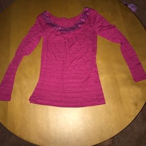 Pink Sequin Longsleeve