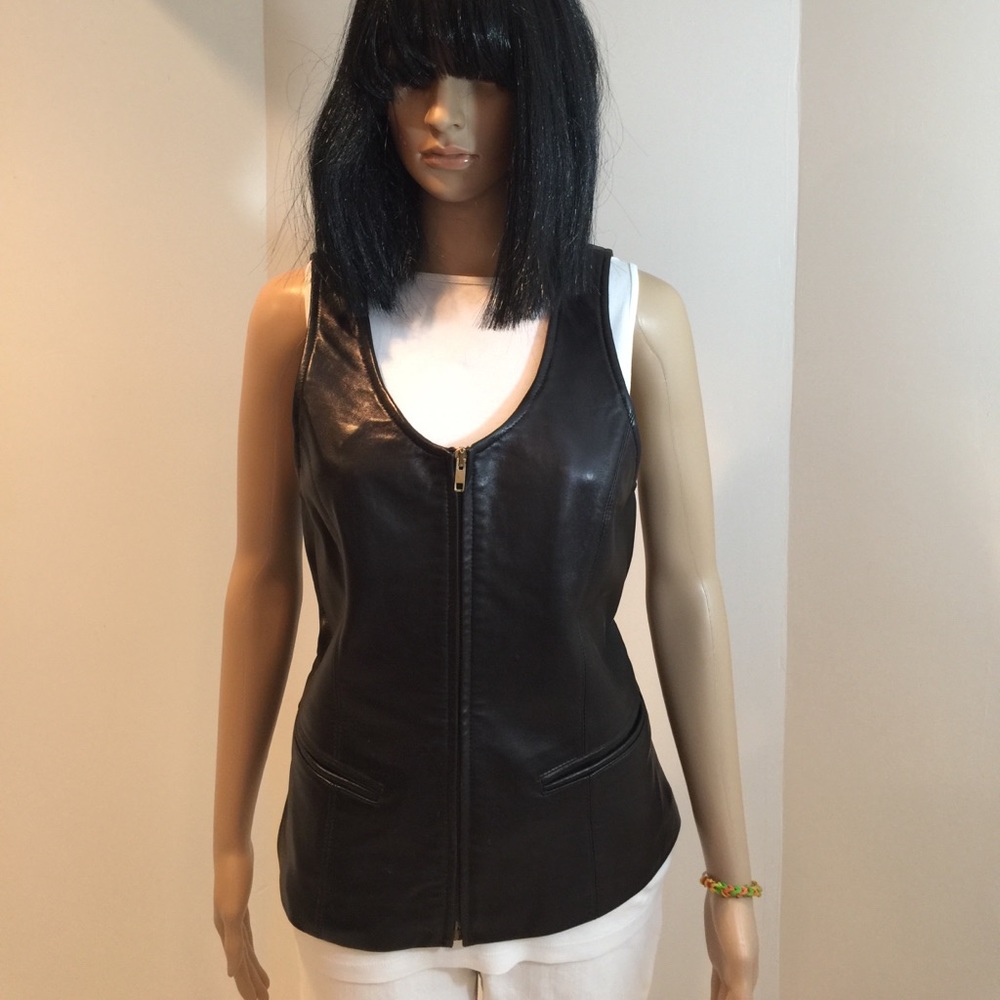 Leather Vest
