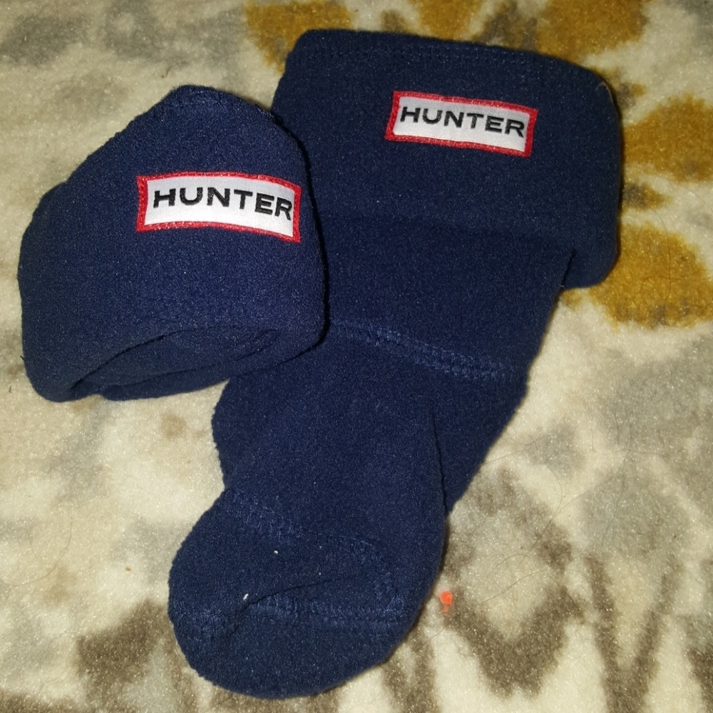 NIB Hunter fleece welly socks