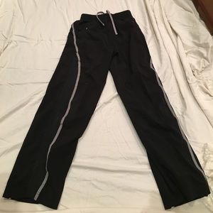 Black and grey pants