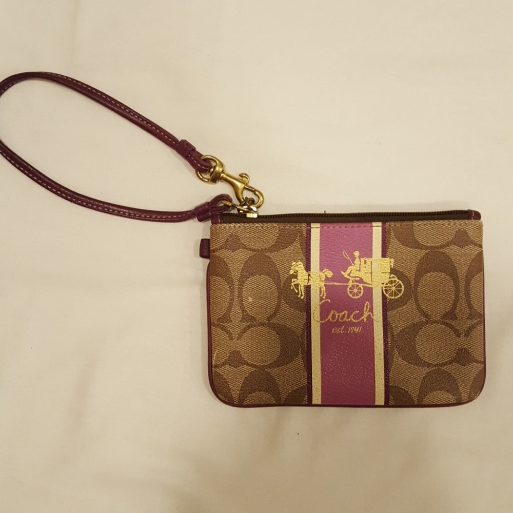 Coach Wristlet