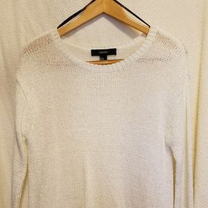 White Lightweight Sweater